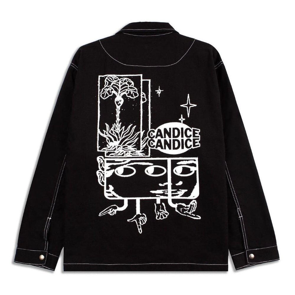 CANDICE FOR YOU LOOK OUT! CHORE JACKET (sold out very rare) size medium